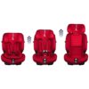 Fotelik samochodowy Renolux Olymp i-Size z ISOFIX (76–150 cm) – Passion (czerwony) – zdjęcie 4