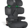 Fotelik samochodowy Renolux Renofix² z ISOFIX (100–150 cm) – Quartz (grafitowy melanż) – zdjęcie 21