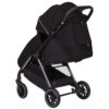 Carrello Delta Coffee Black – widok z boku, budka rozłożona Carrello Delta Coffee Black – widok z boku, budka rozłożona