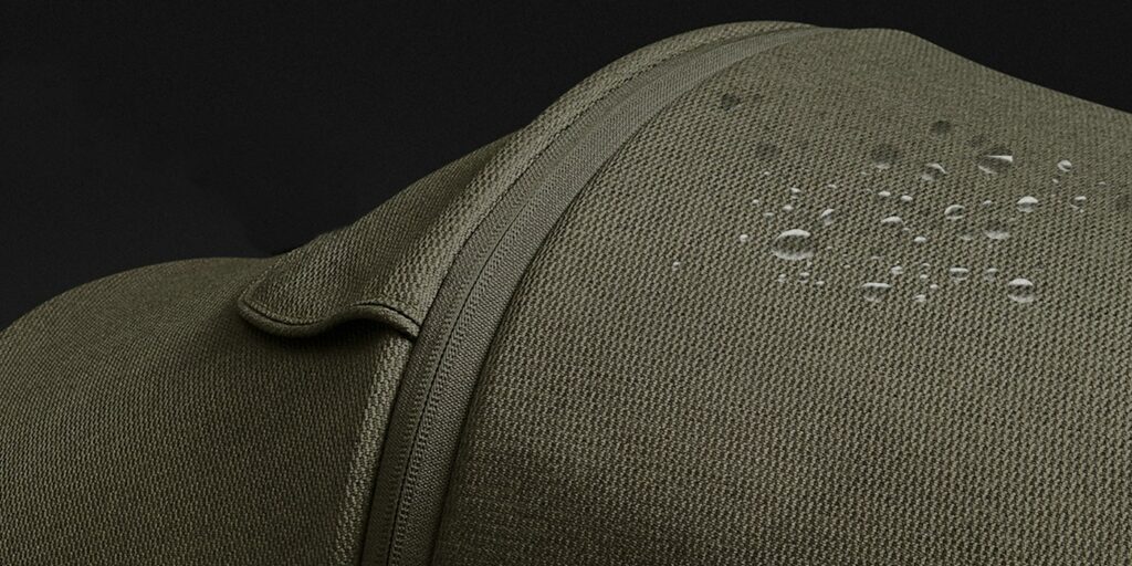 Water-repellent fabric